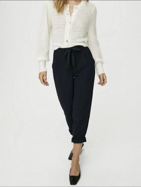 Aritzia Wilfred Allant Trousers Pants Black 8